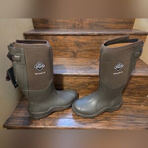 Muck MWET-900 Men's Wetland XF - Xtra Fit Shaft, Brown,  Size 11